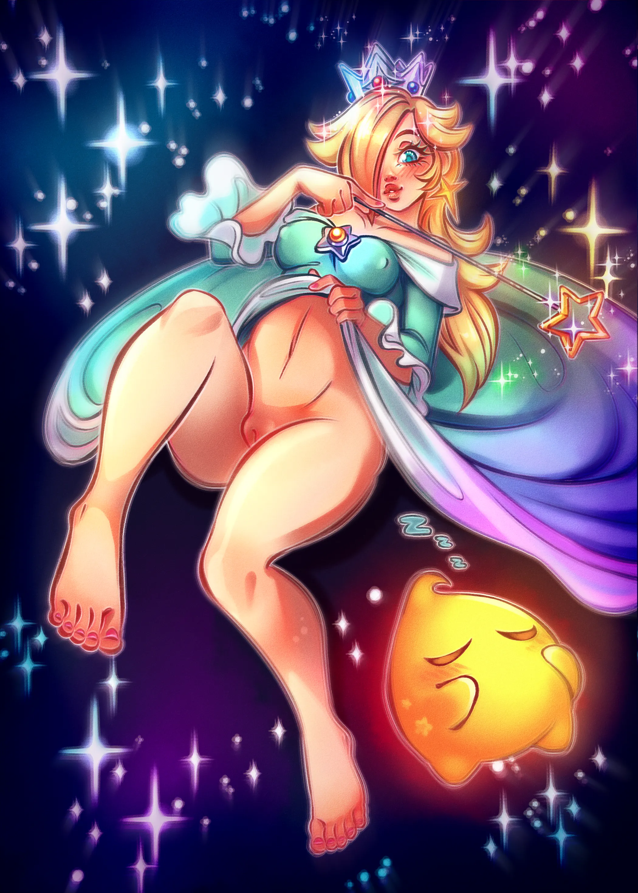 Rosalina comm i did!! -K3MaMi
