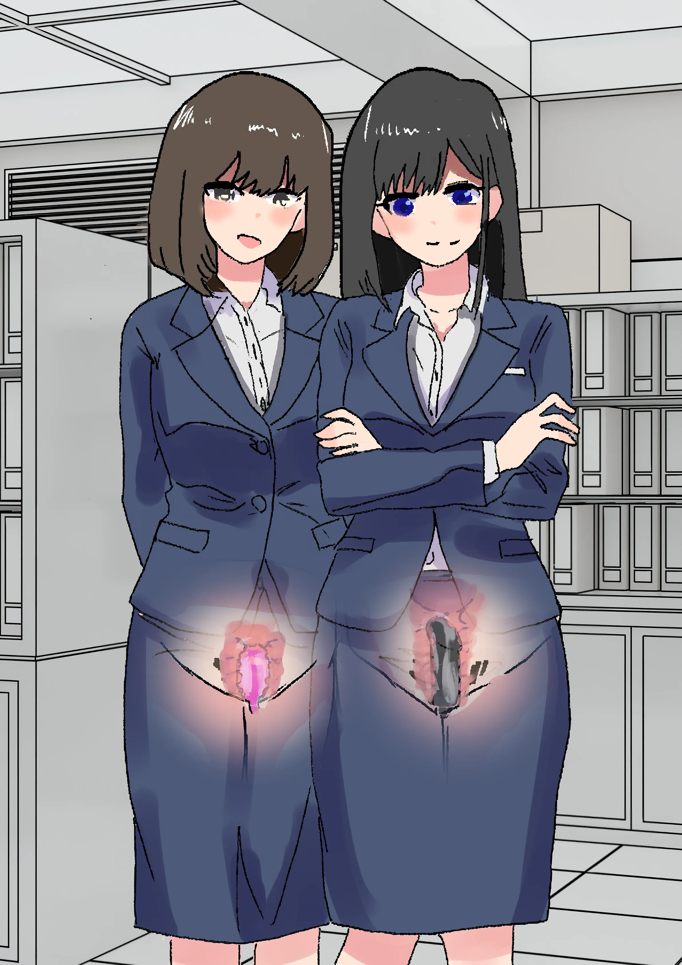 Sneaky Office Ladies