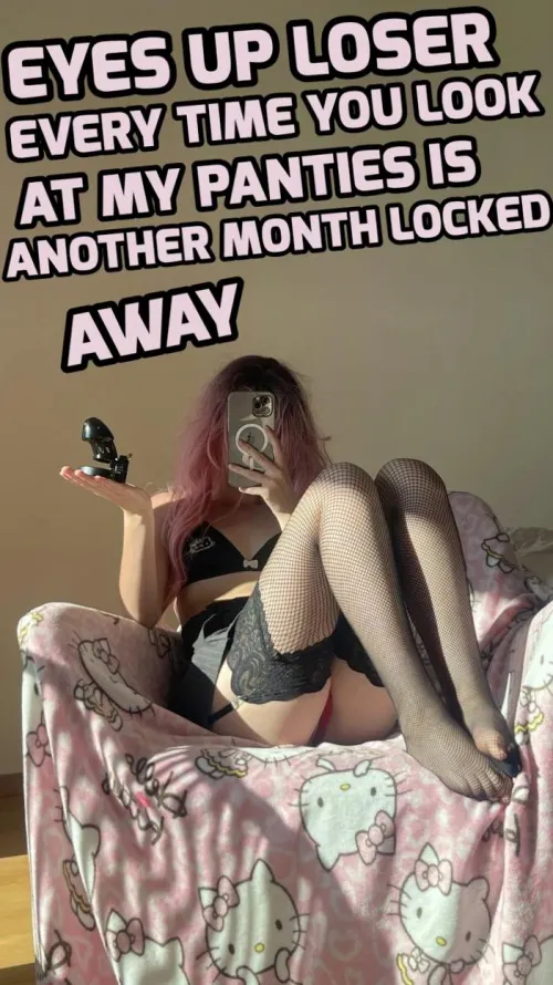 So how many months is that for you? 🔐 Be honest, loser! 🤫