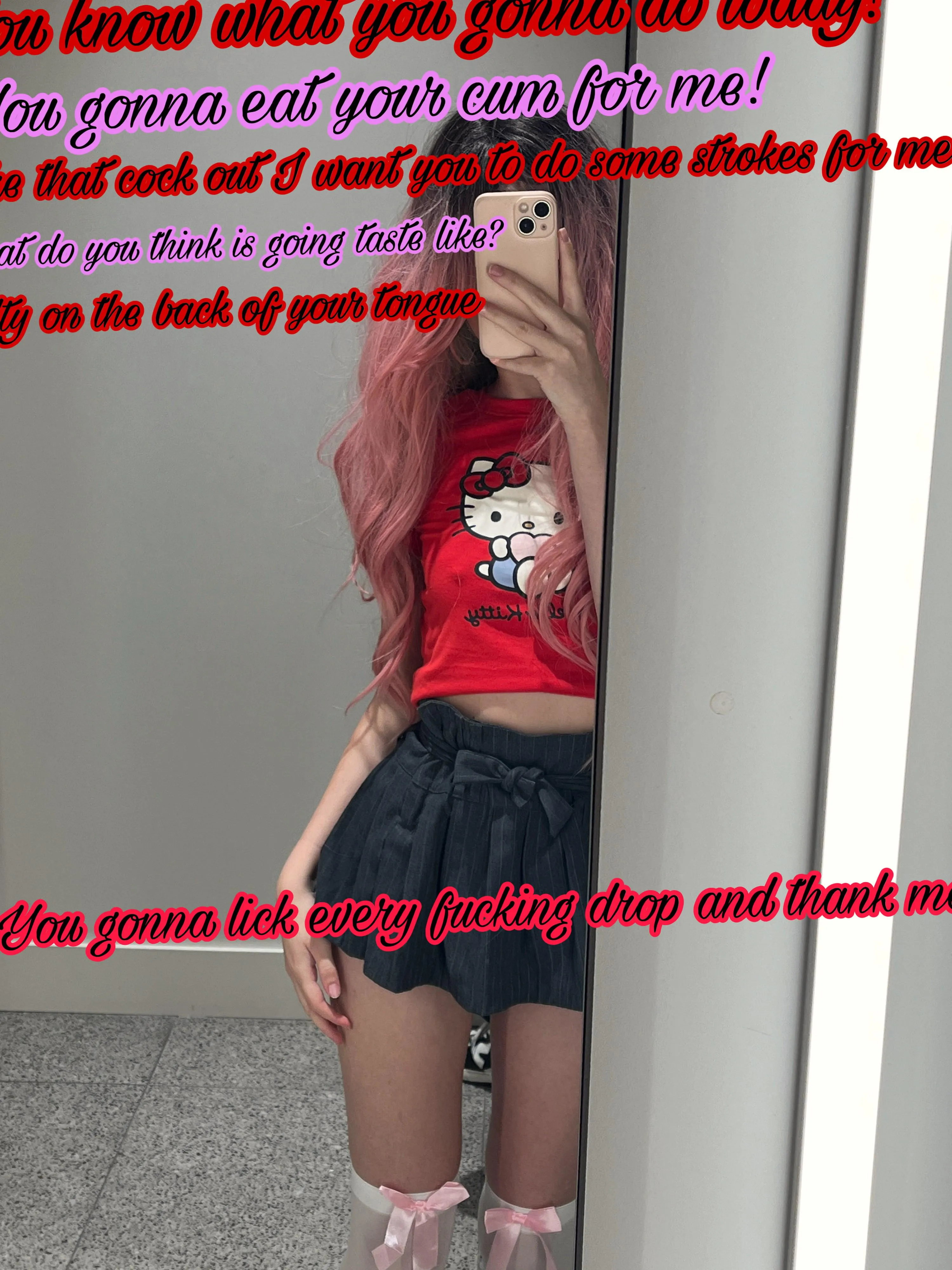 Still hesitating, beta? My satisfaction hinges on your humiliation. Eat it now.🤢