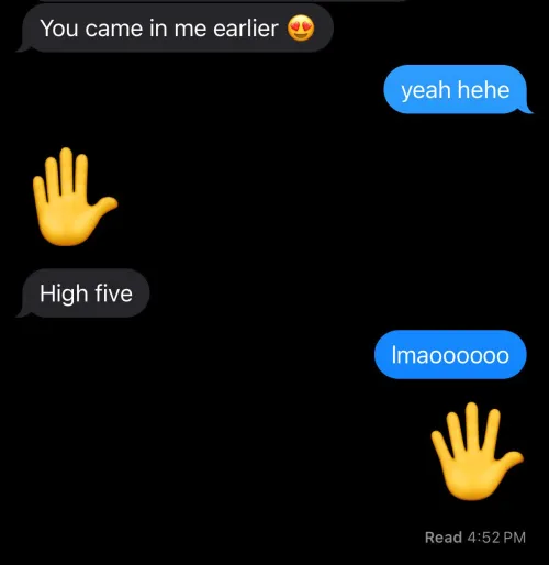 update to my post a few days ago about visiting a pretty girl (i’d say it went pretty well 😉)