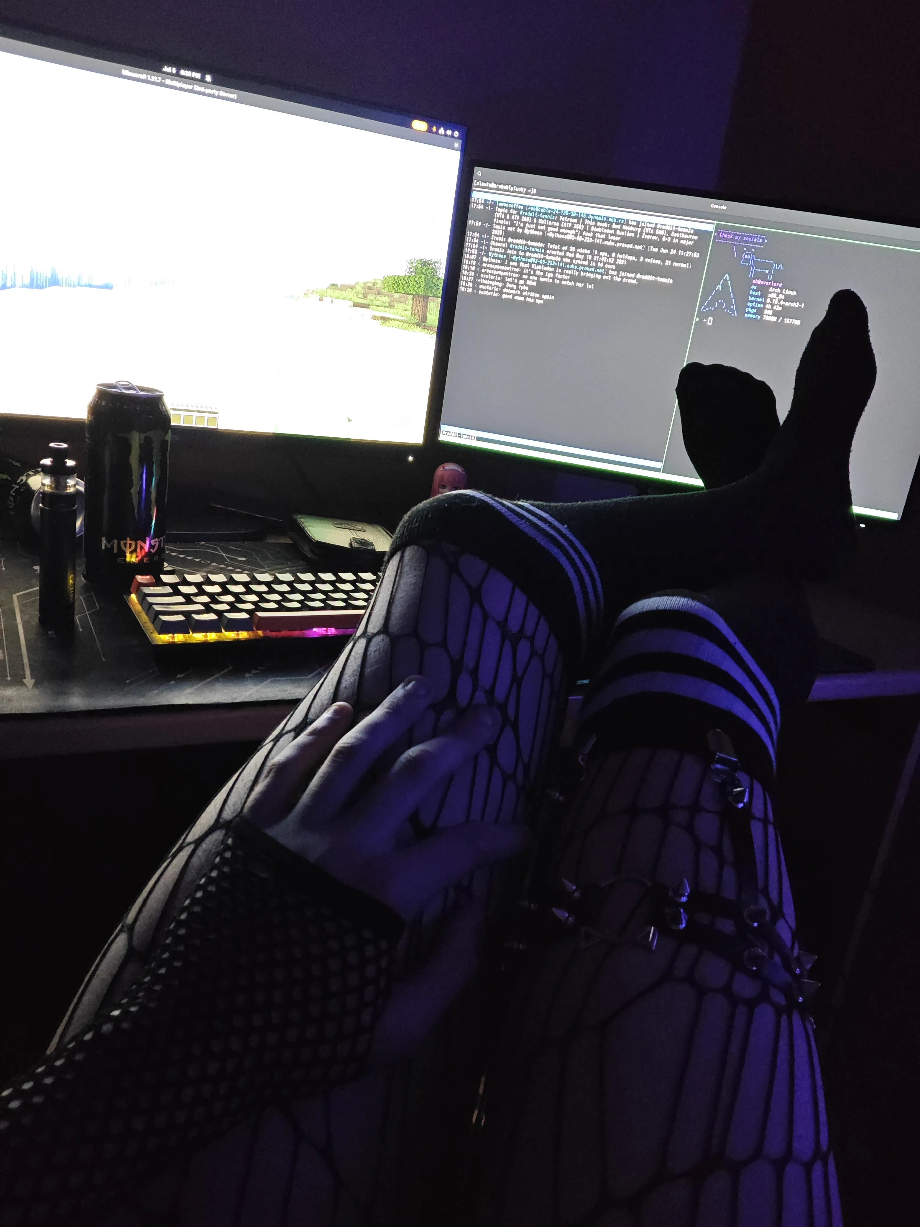 Wanna hook up with some minecraft?