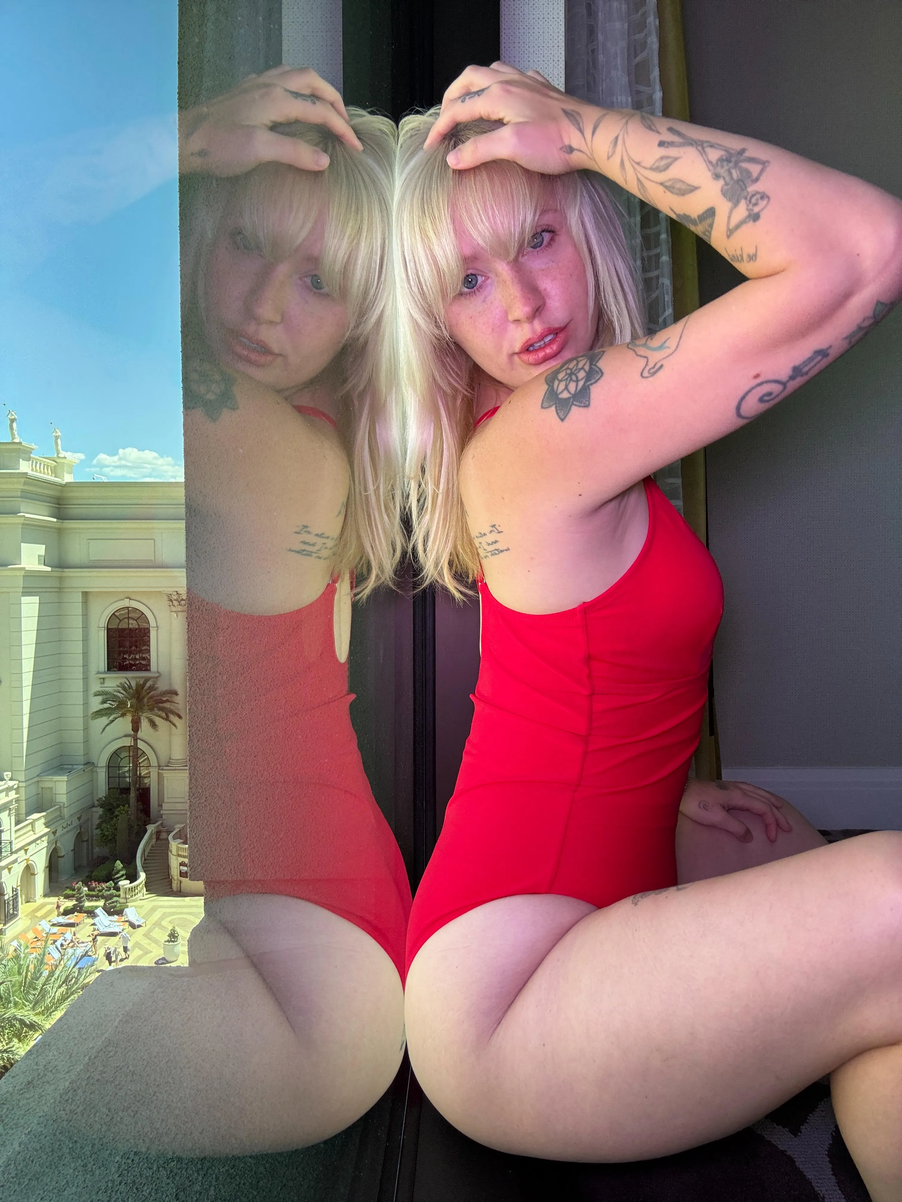 you always catch me stretching