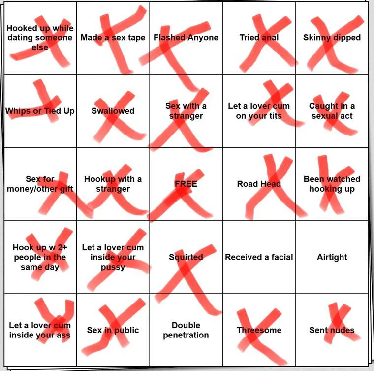 6 bingos on my girls card