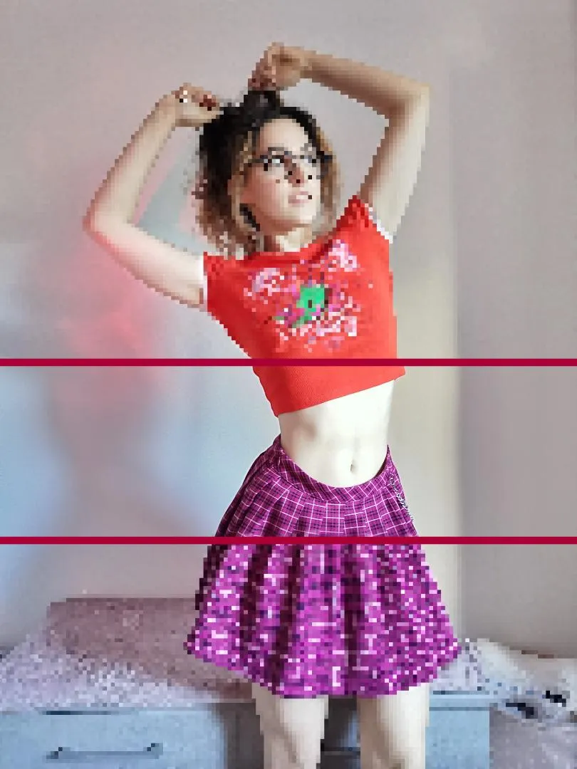 Can you resist looking at the uncensored part of me?