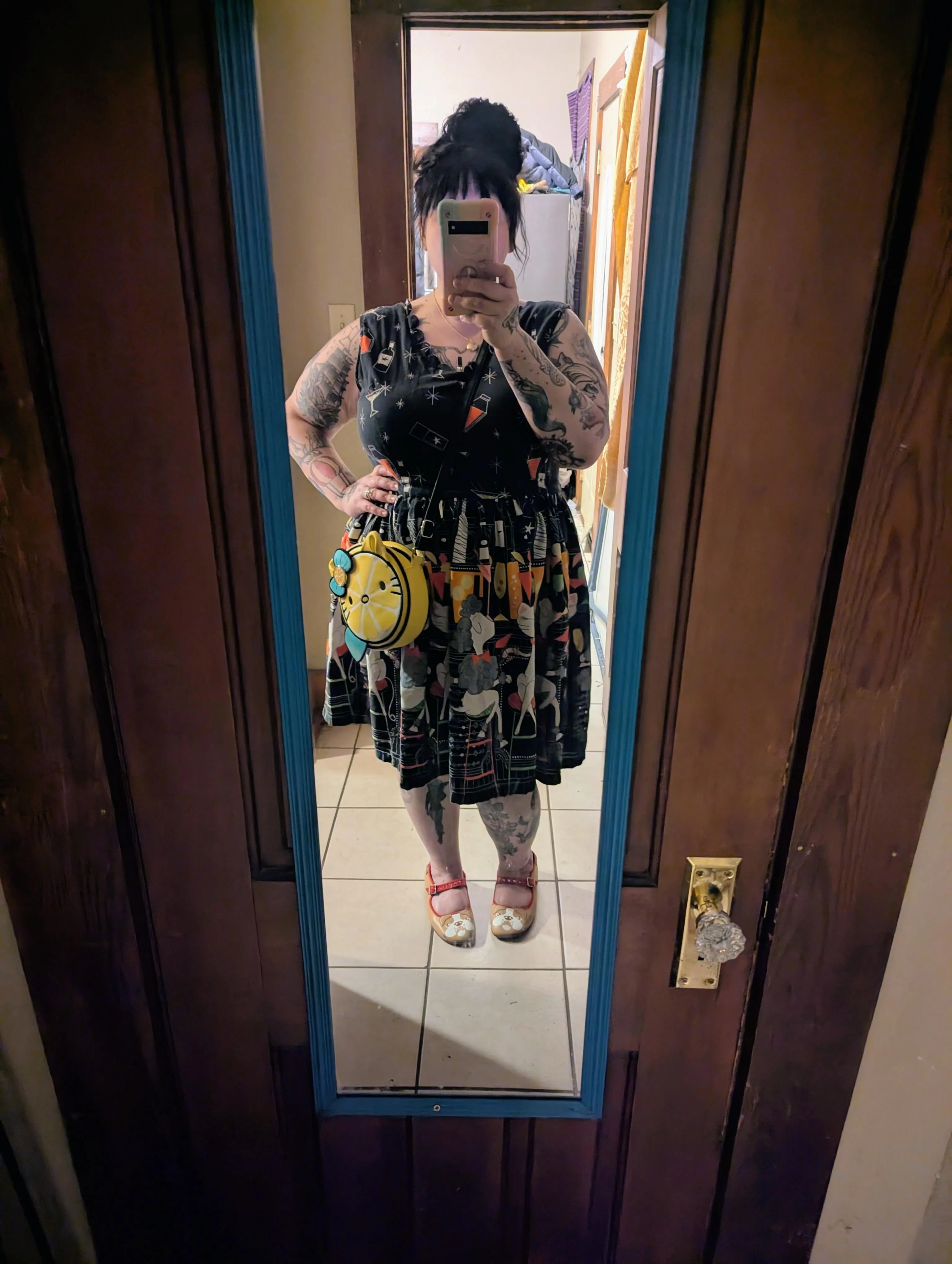 Date Night Dress (pre-ankle fracture 😂🤦🏻‍♀️)🖤