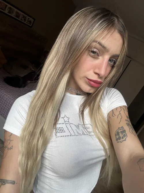 First post, no bra needed for my perky tits