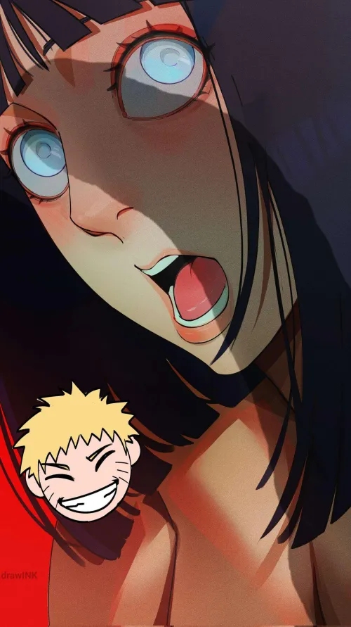 Hinata was too stunned to speak