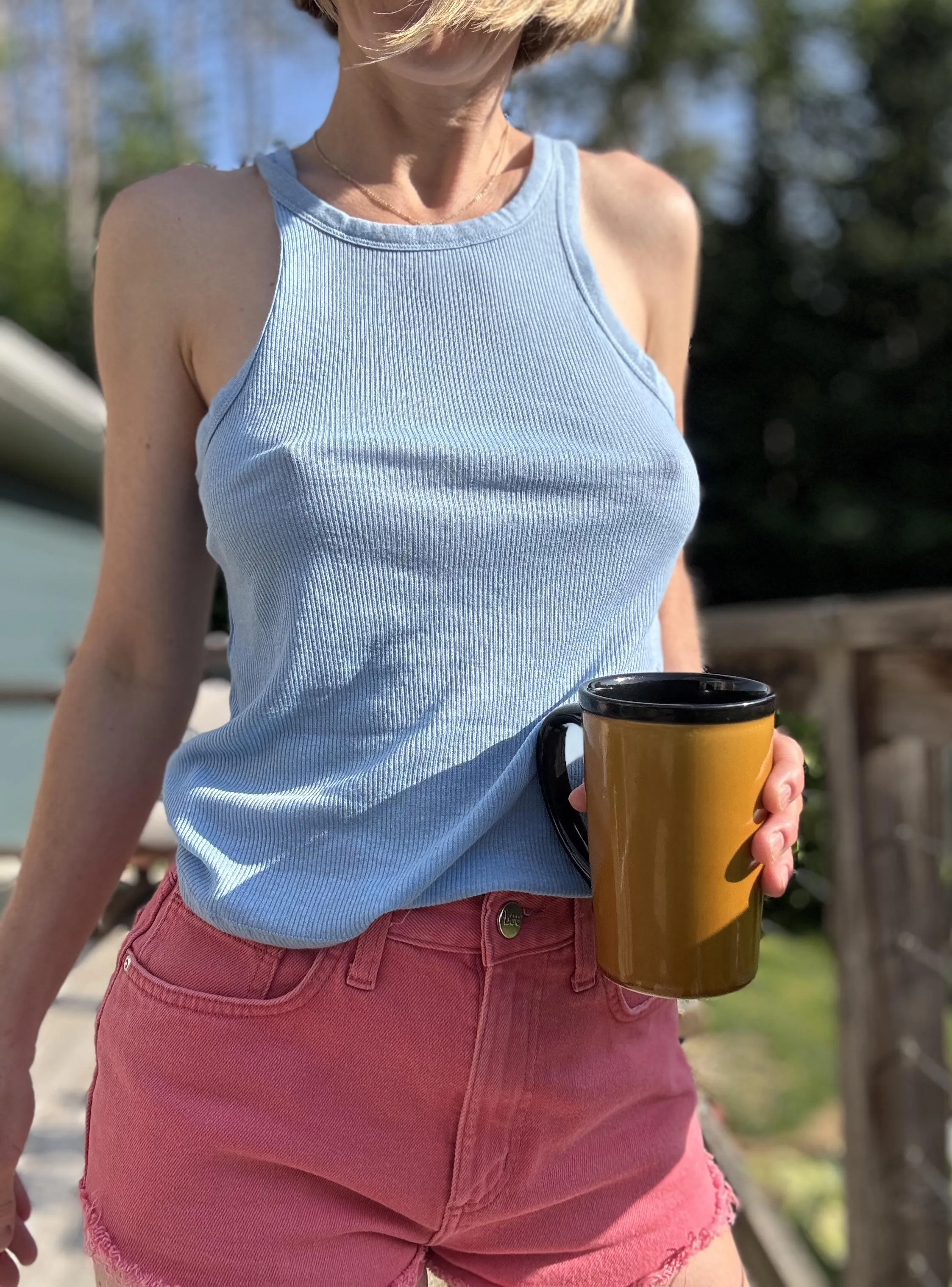 I could use a refill but you seem distracted