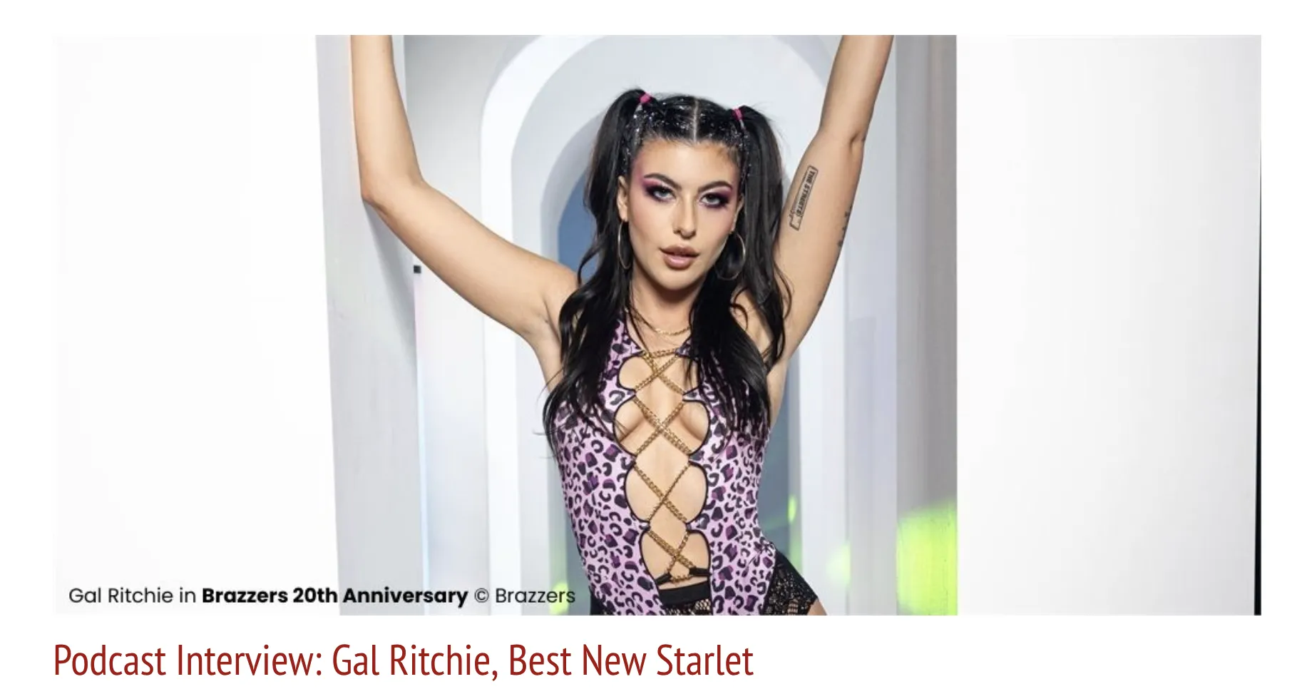 Podcast Interview: Gal Ritchie, Best New Starlet | Adult Empire