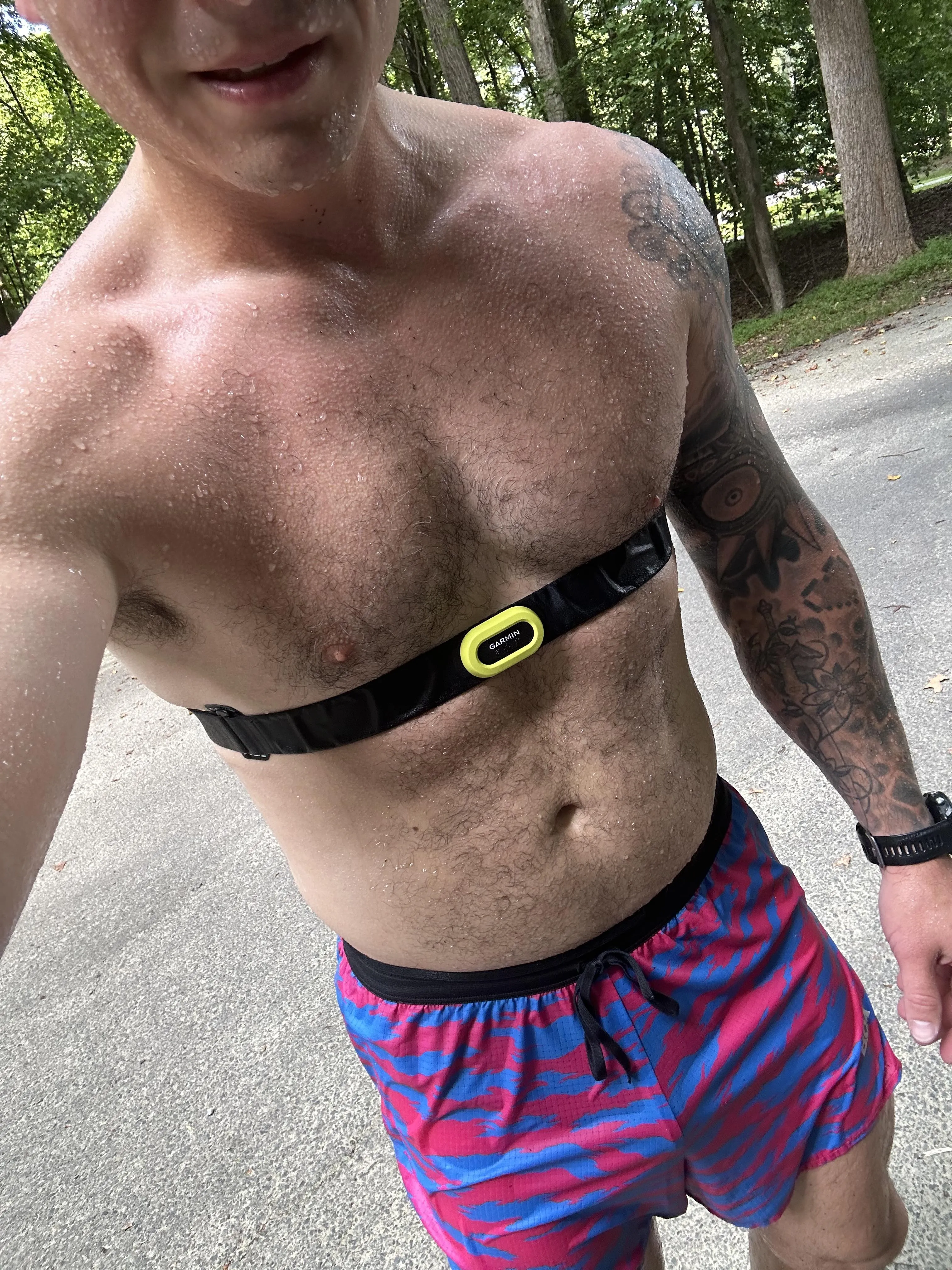 Random thought on my humid 90 minute run:  What is everyone’s subconscious loop direction for runs and rides?  Counter-clockwise or clockwise….and…what handedness are you?  Left-handed and counter-clockwise here!