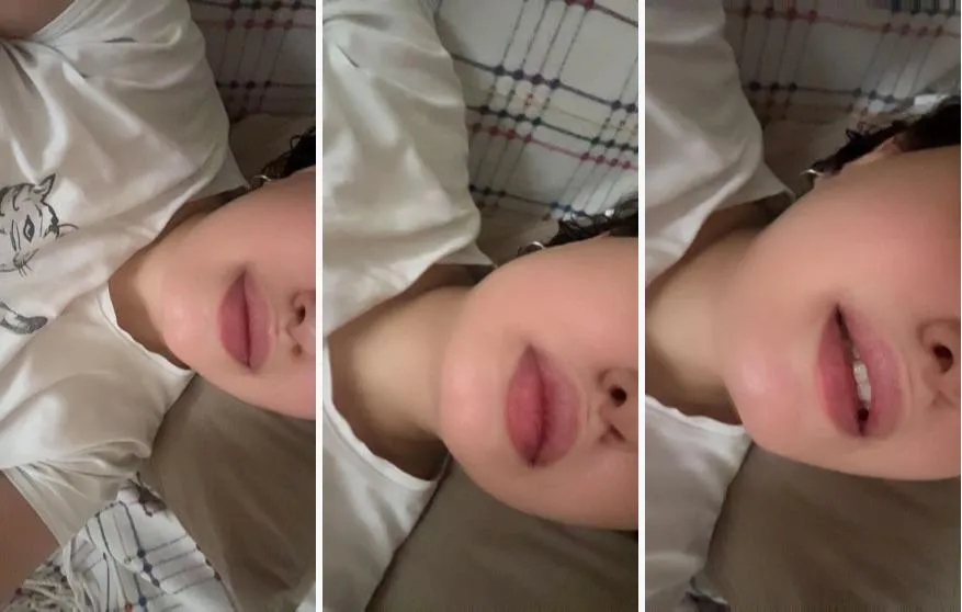 soft kissable lips 🥺