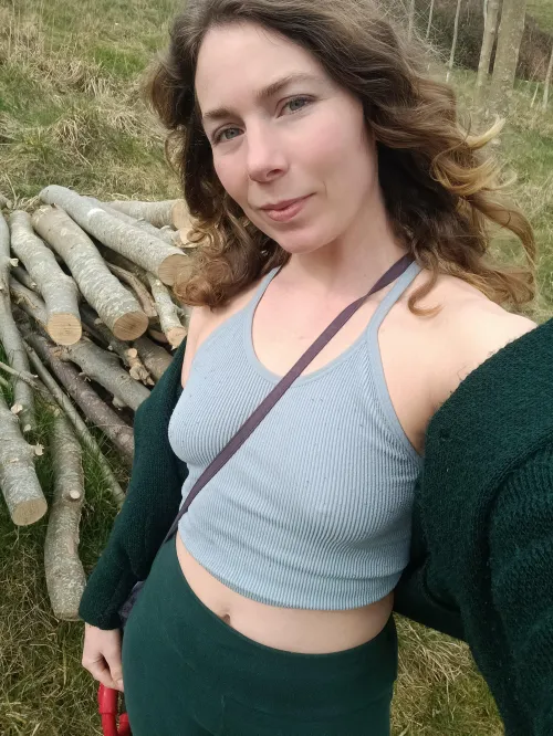 They even poke in the summer