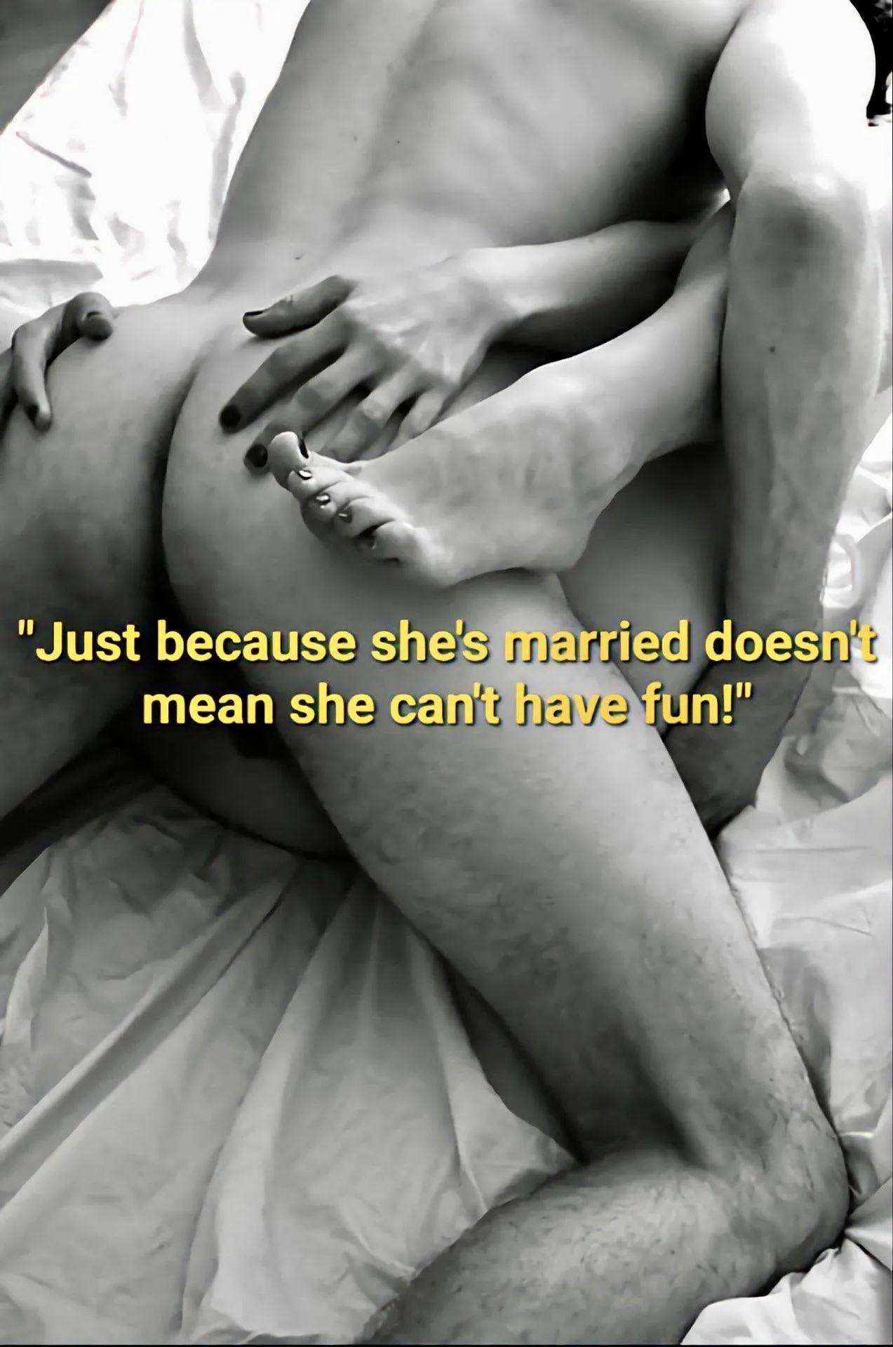 True that ! Give those ankles an cuckolding anklet 🔐