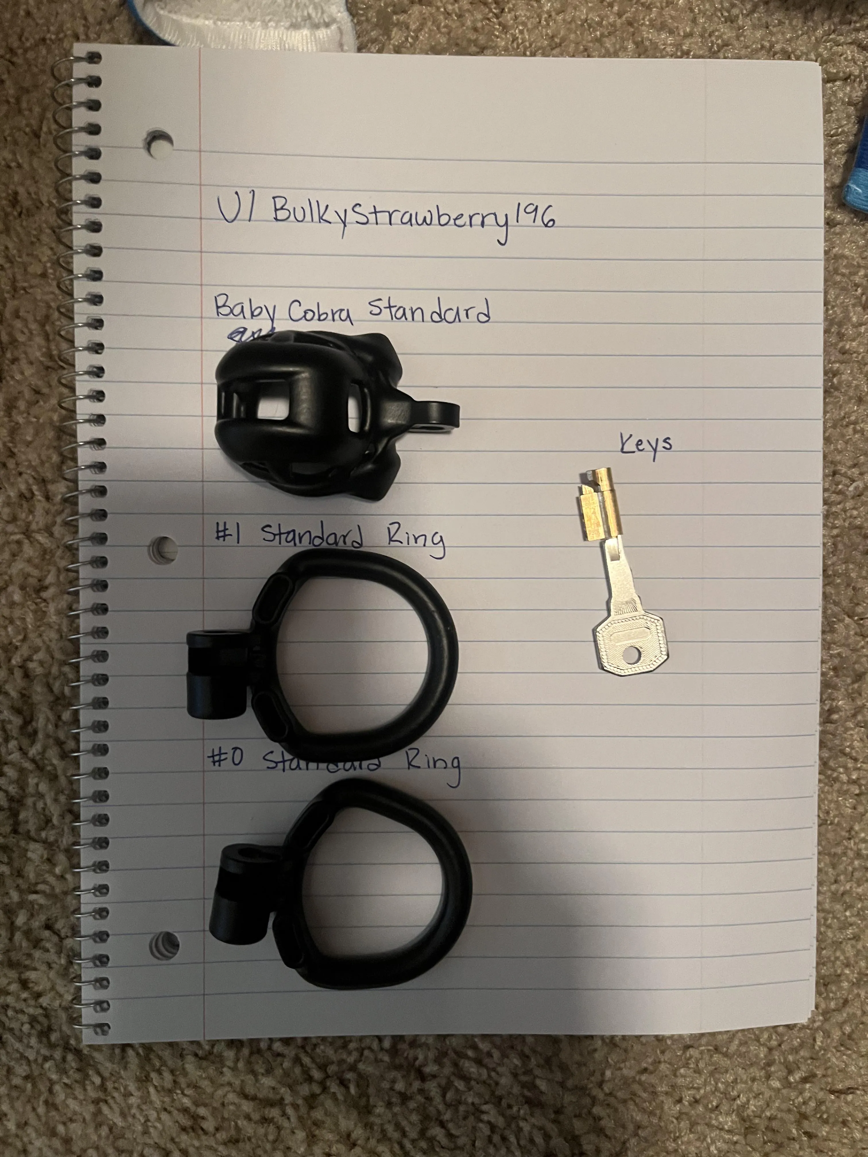 [USA] [Sell] [Baby Cobra Standard] [Standard Rings size #1 and #2]