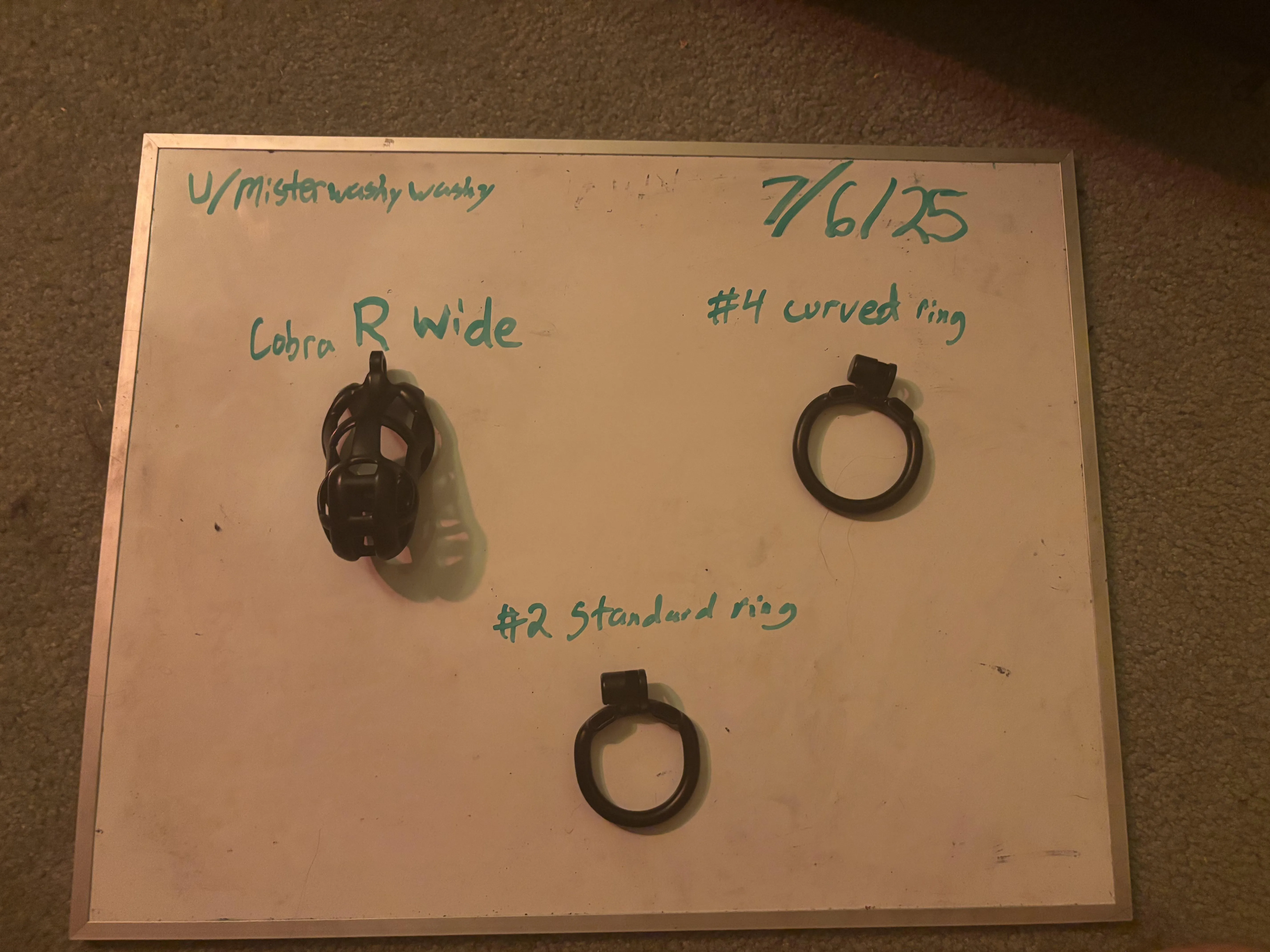 [USA][Sell] Cobra R Wide~2 standard ring~4 curved ring