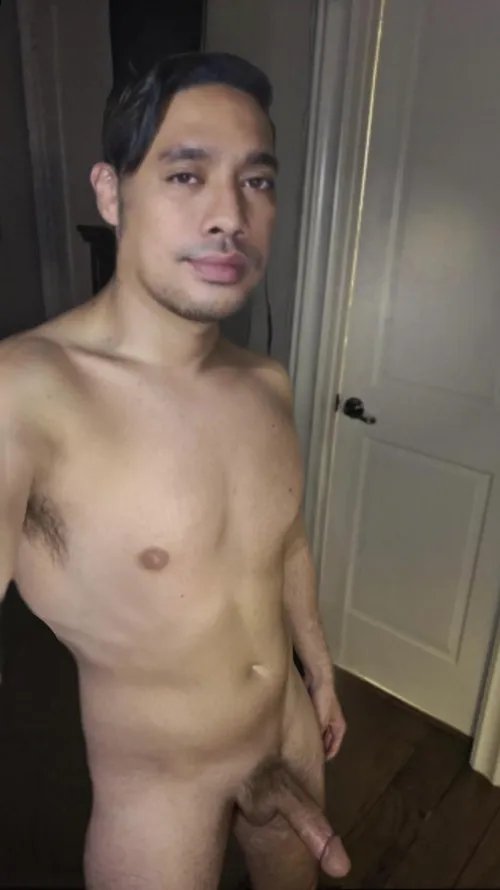 walking around the house naked