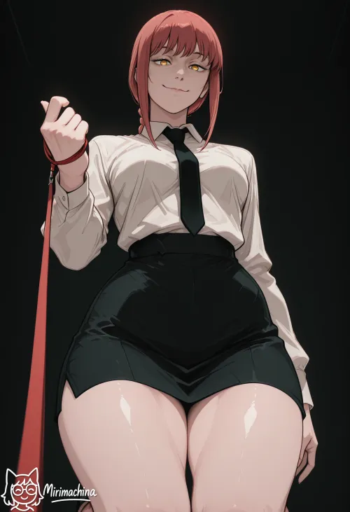 You Want to be a Good Pet for Miss Makima Don't You