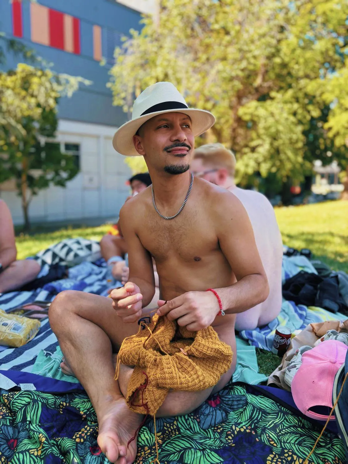 Happy world wide knitting in public day!