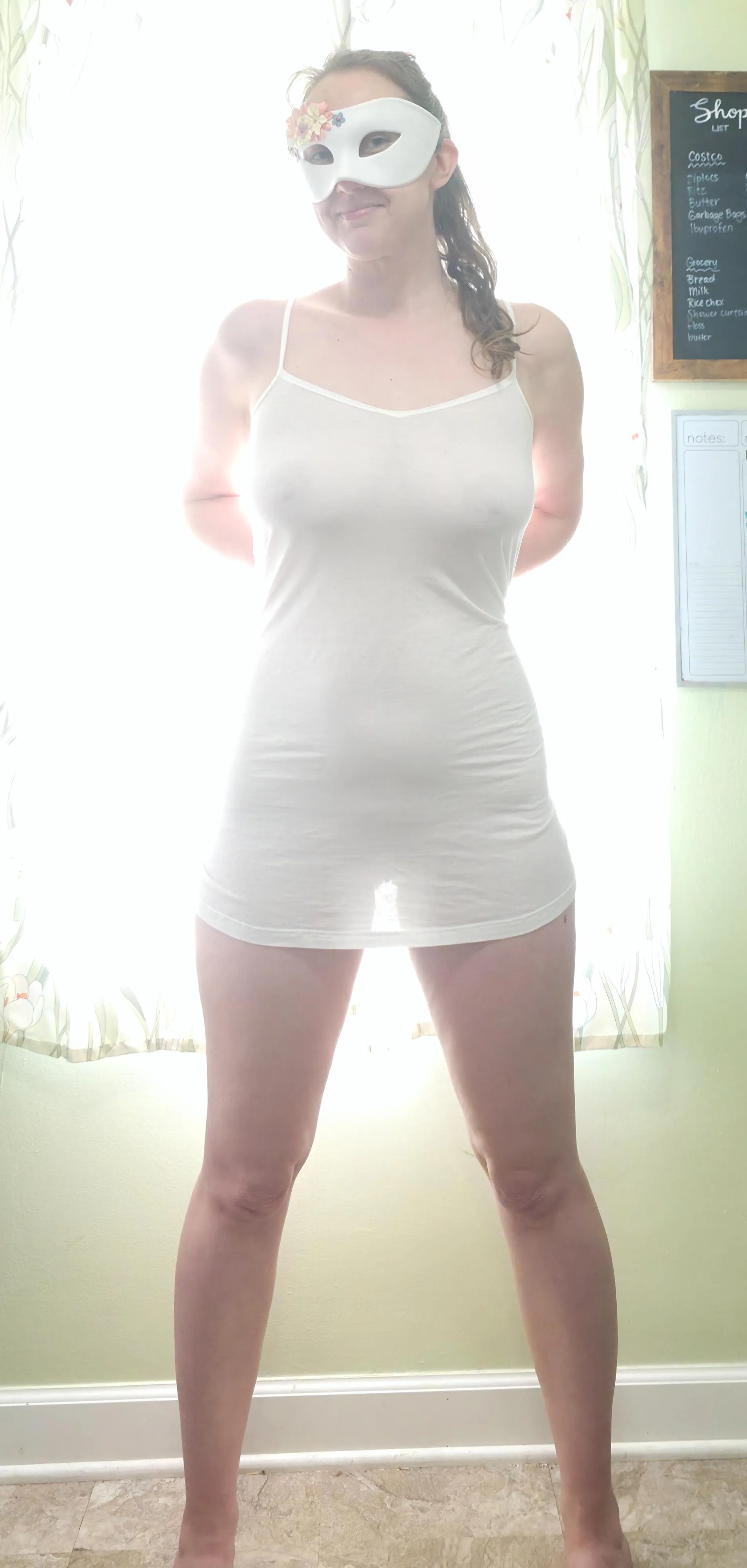 I love wearing this dress around the house to tease my hubby
