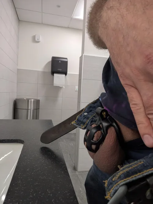 Being locked at work makes the day so much better