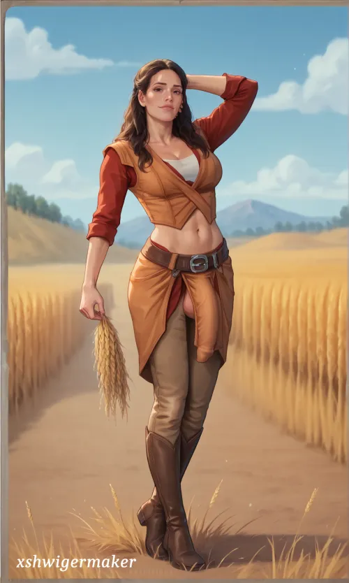 Bix Caleen before the harvest (xshwigermaker)