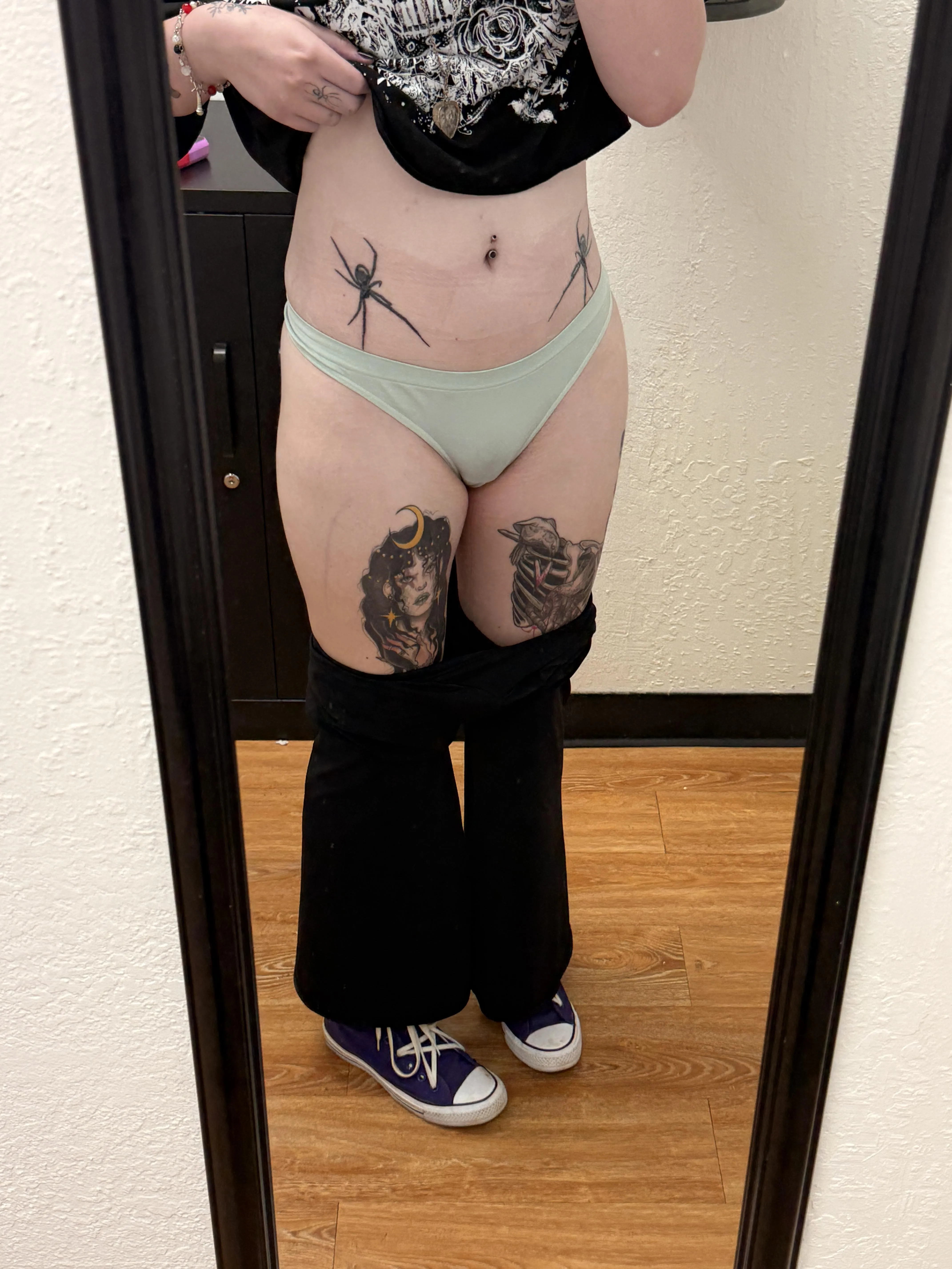 do you like the purple chucks?🫣💜