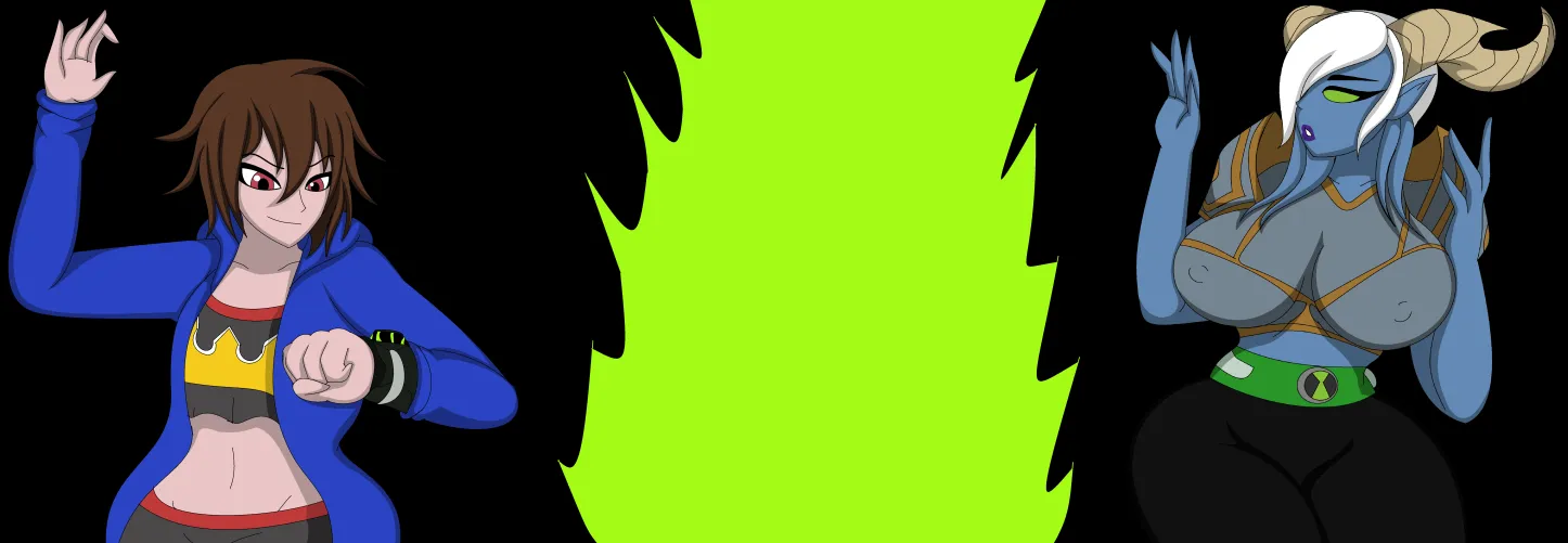 Femboy transforms into female Draenei (art by: cbear624) link in post