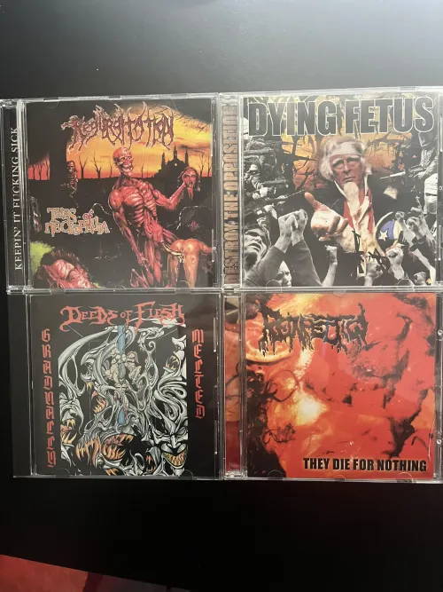 Got these 4 in the mail this week