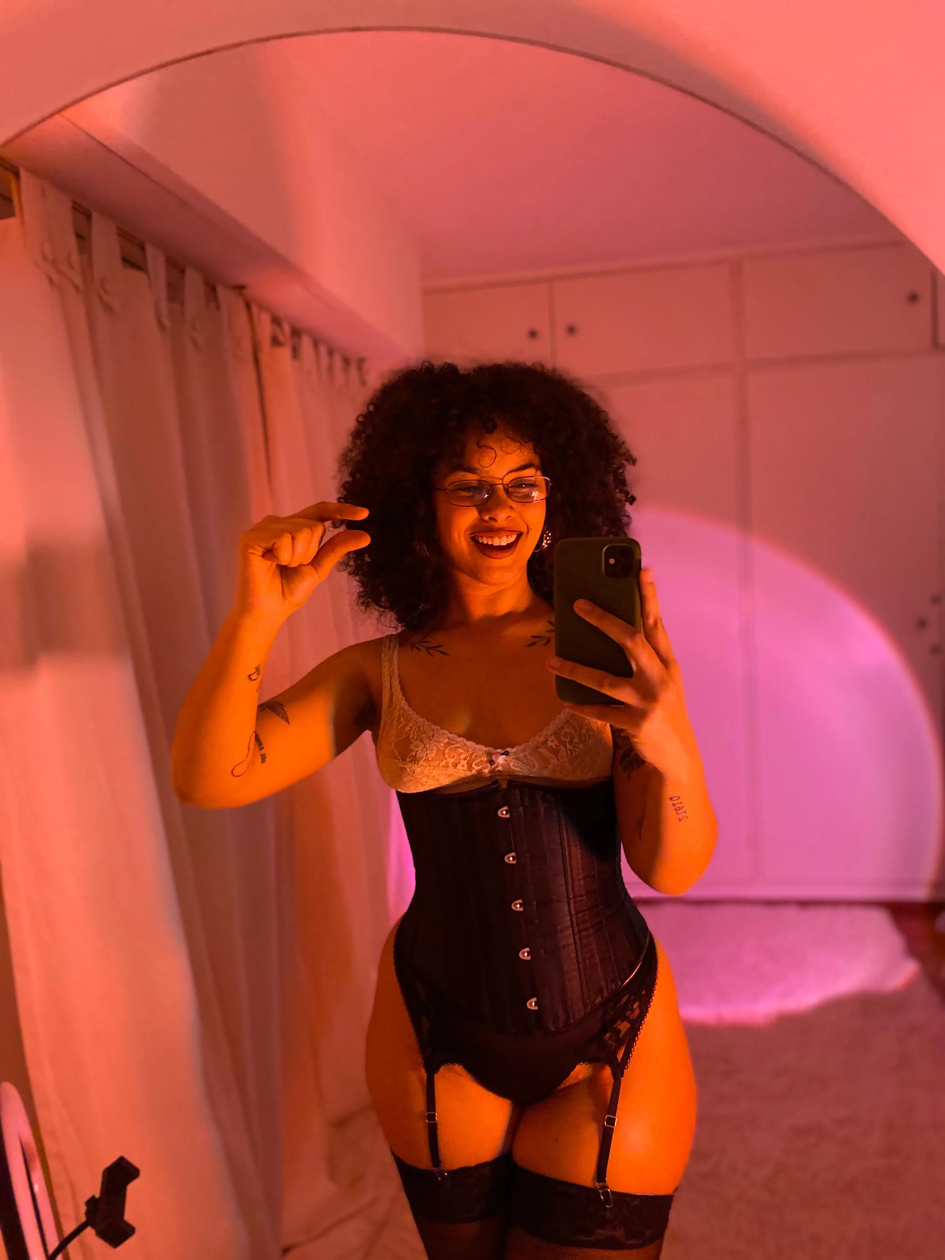 It's so tiny that I need a magnifying glass to see it