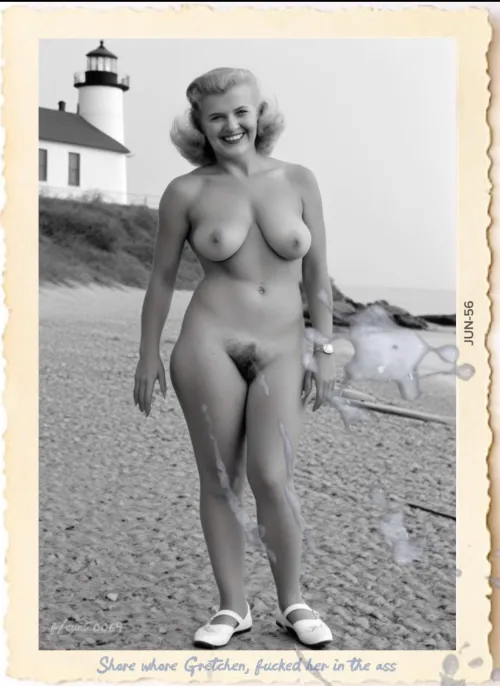 Jerked Off to an Old Pic of Grandma