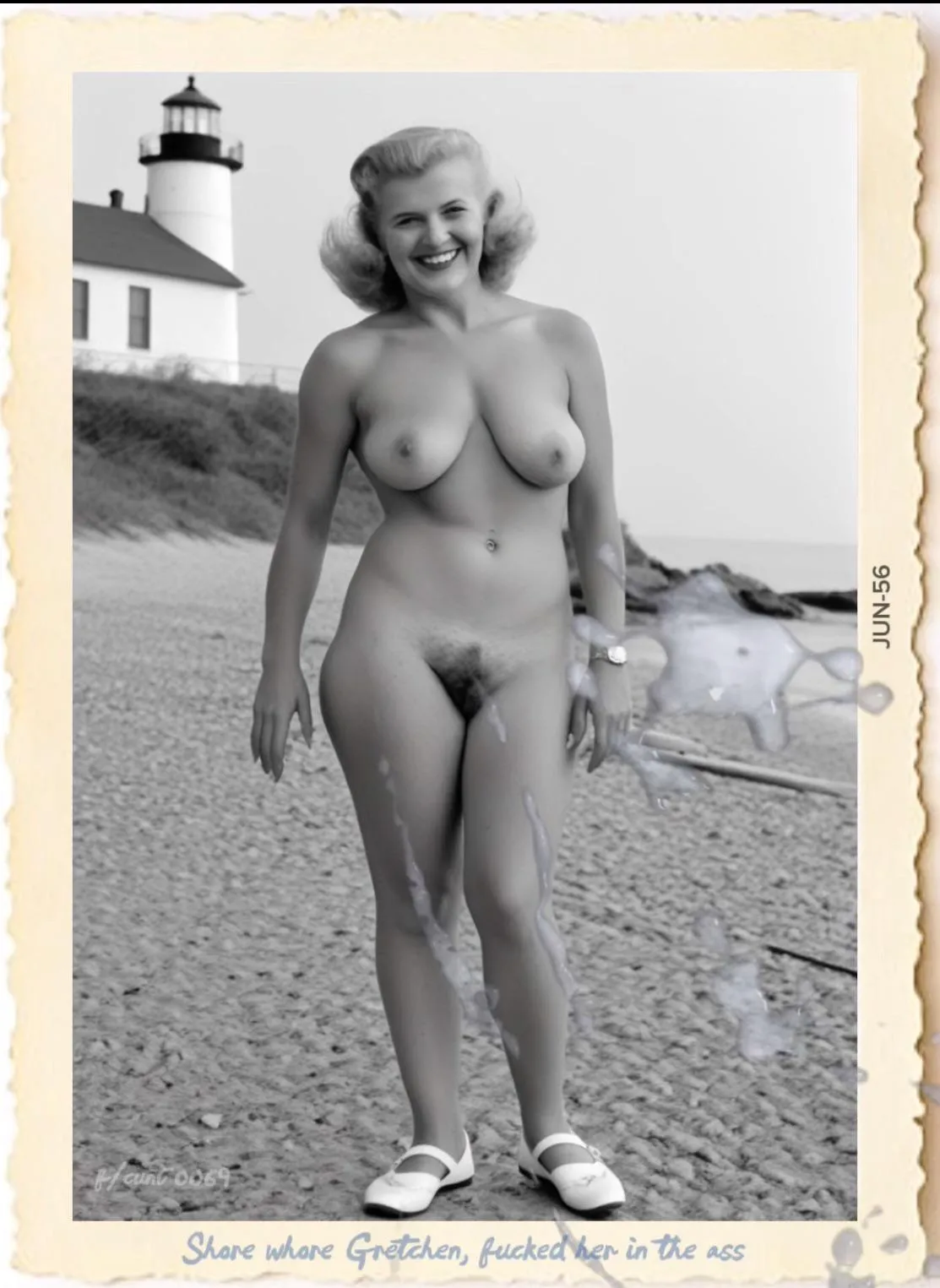 Jerked Off to an Old Pic of Grandma