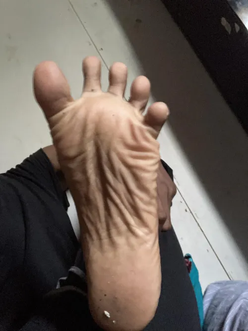 Lick the dirt and the grime off of them