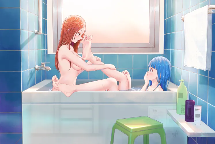 Making sure they're extra clean