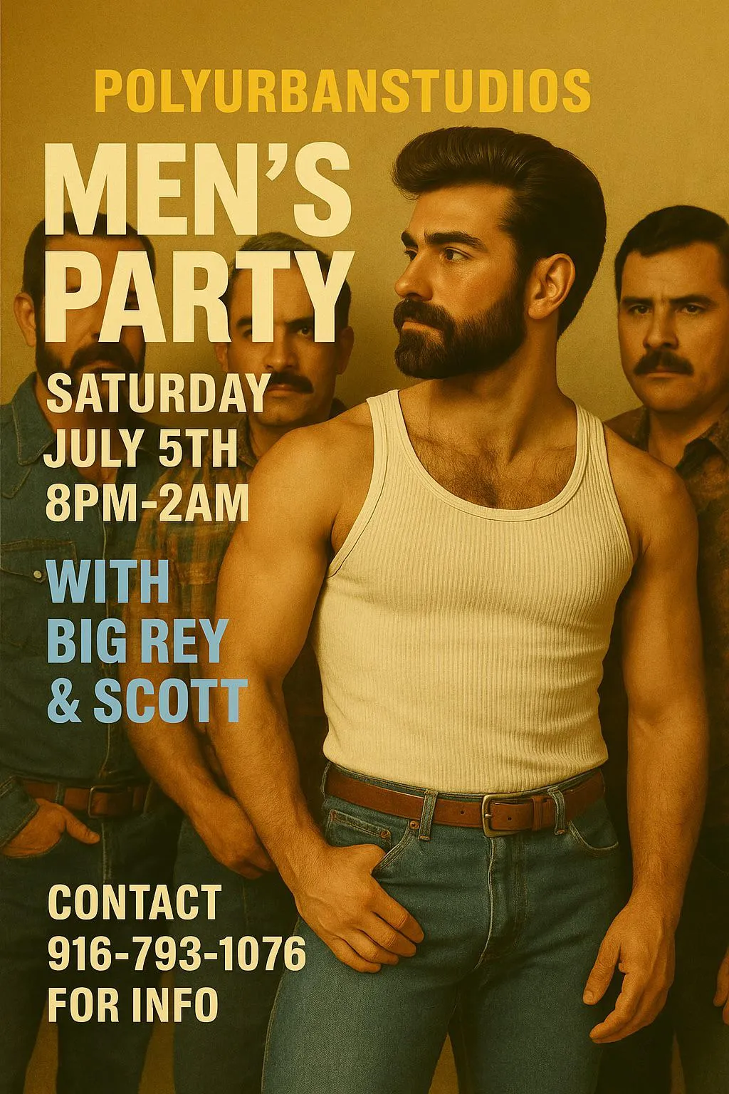 Men’s party July 5th