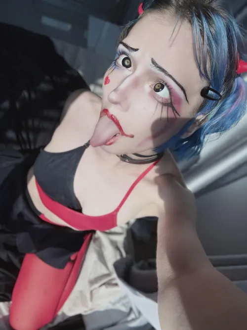 merrily catching rays of sunshine with my tongue