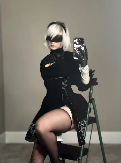 My 2B cosplay from Nier:Automata, i hope u like it!