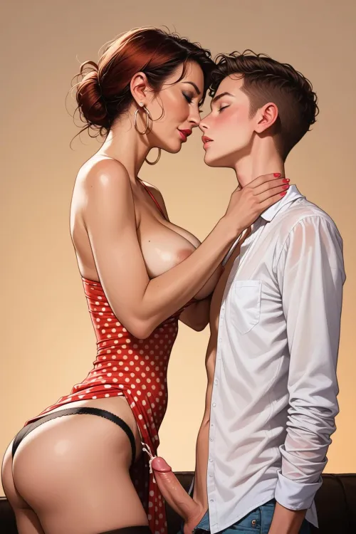 My Irresistable Aunt (PolkaDotDrawingAI)