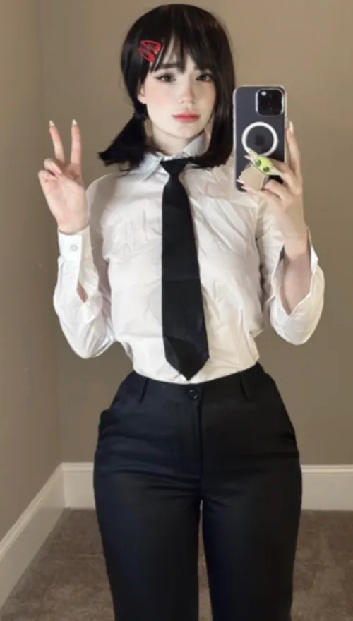 My Kobeni cosplay attempt from CSM! :3