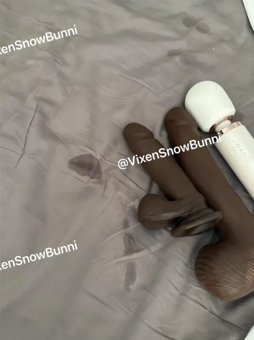 Oops… I made a bit of a mess on the bed 😈