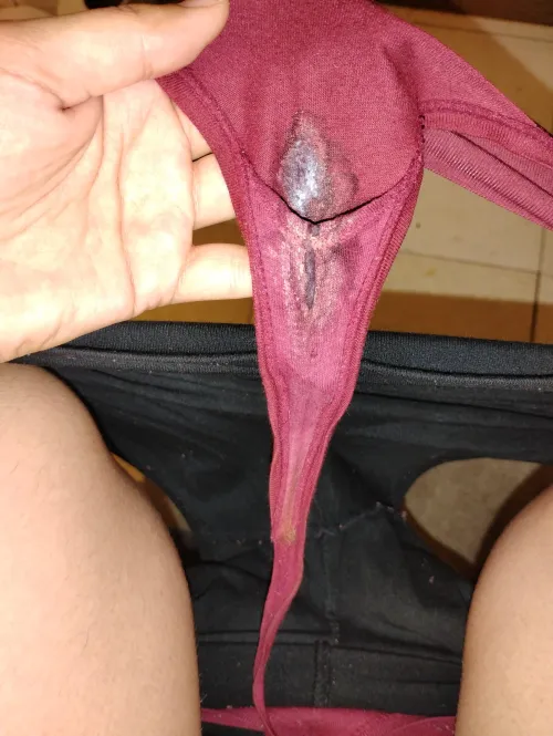 Soft cotton, soaked center. Wanna taste?