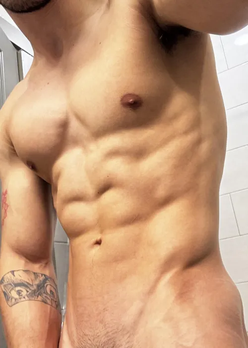 The V decided to make an appearance after my walk