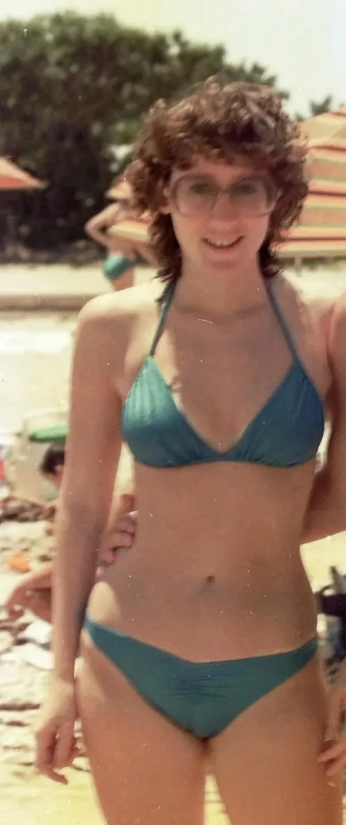 The woman in the picture is 63 years old now