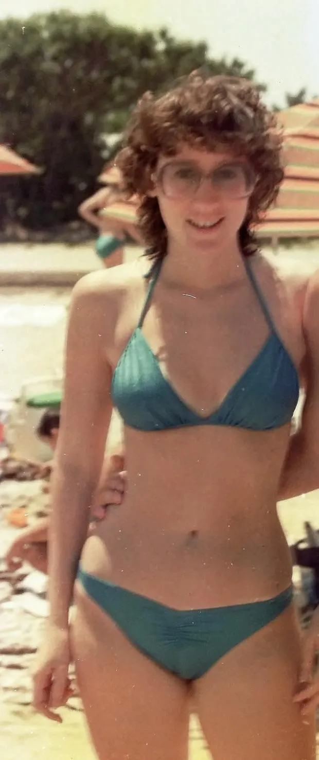 The woman in the picture is 63 years old now