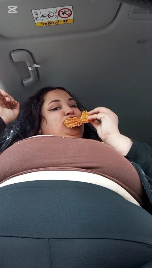 Would you be willing to fill my belly until it bursts?