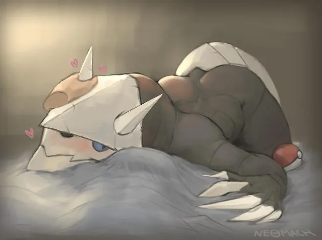 Armor-plated lizards 🥵🥵(Aggron, by me)