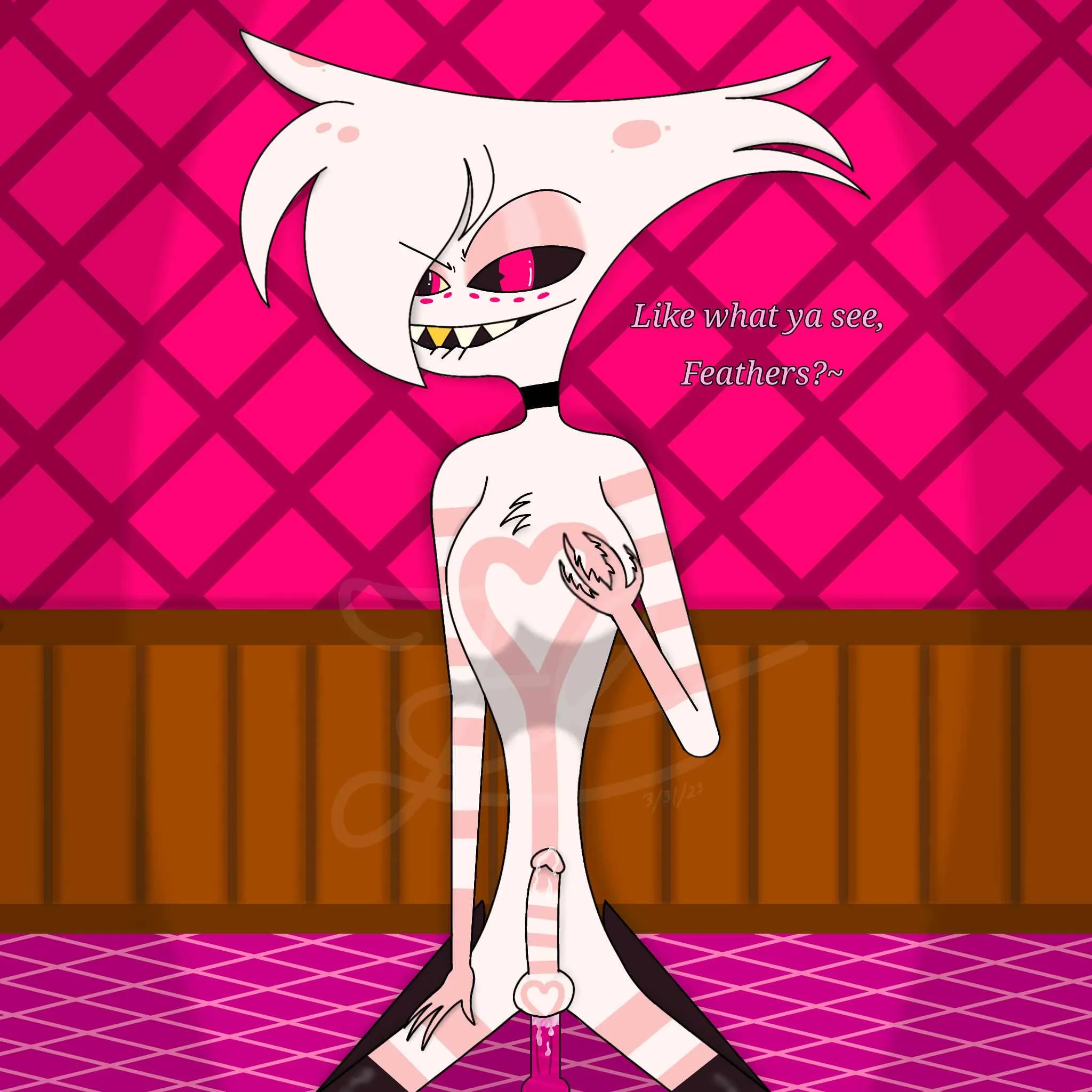 Been a while since I drew Angel, hope yall like it!