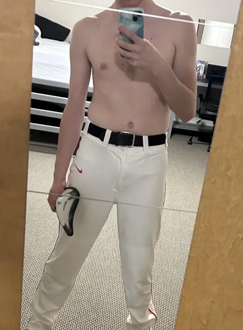 Post-practice mirror selfie, just for you