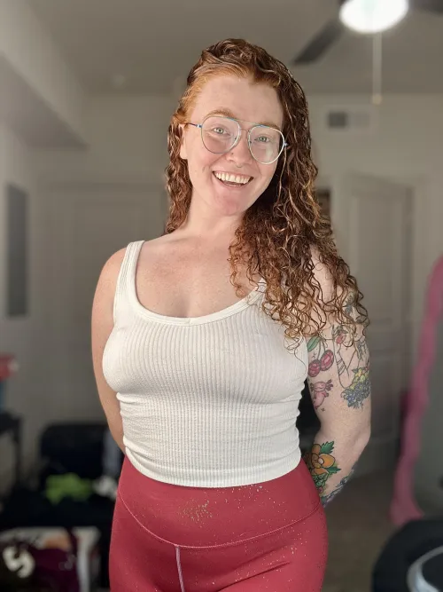 Showing off my shoulders today