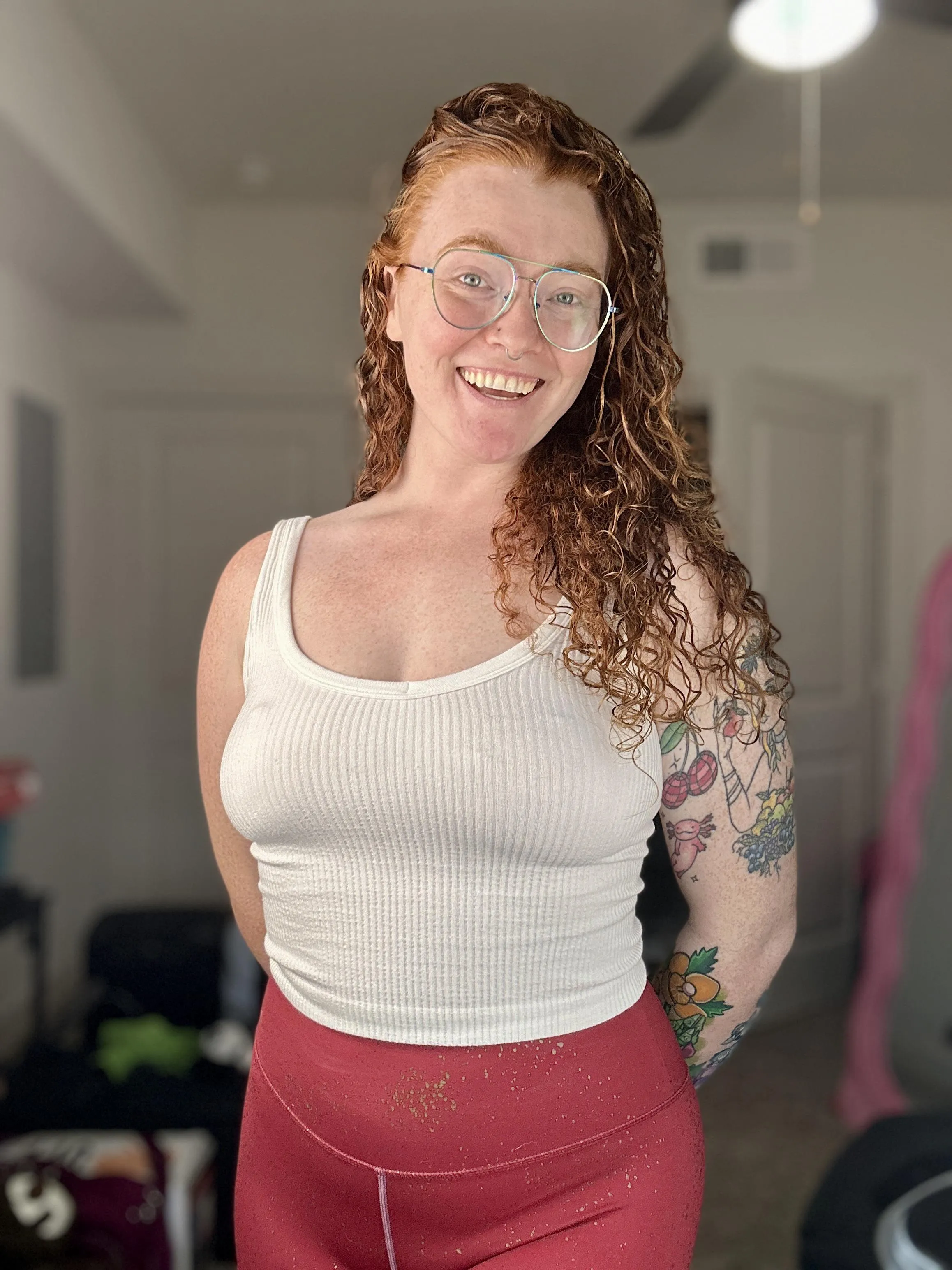 Showing off my shoulders today